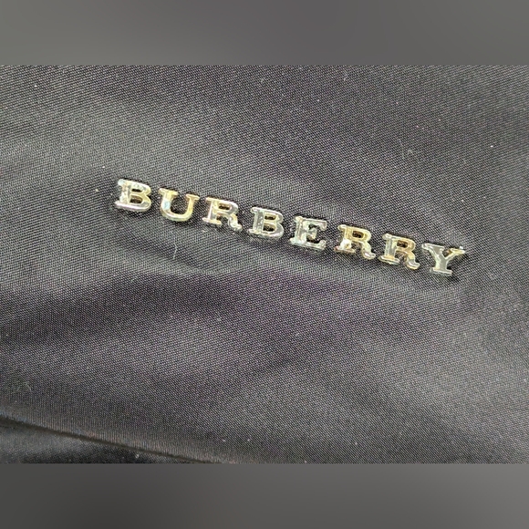 Burberry Nylon Rucksack Backpack Black Drawstring Bag - Picture 10 of 10